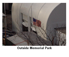 Text Box:  
Outside Memorial Park
